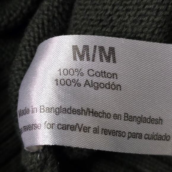 Eddie Bauer Combed Cotton Pullover Sweater Men’s M Green - Picture 6 of 7